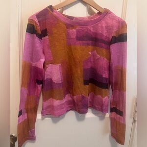 Bar III knit crop sweater